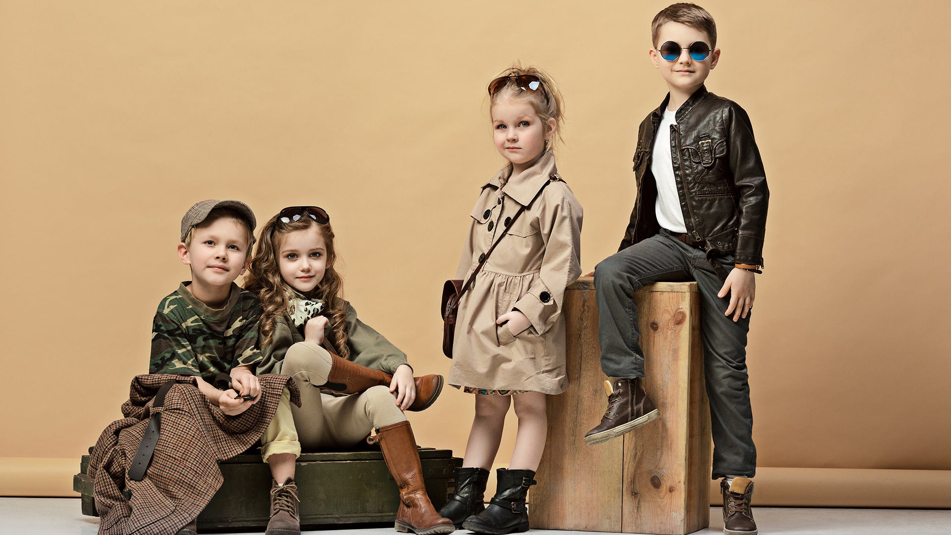 A stylish collection for kids
